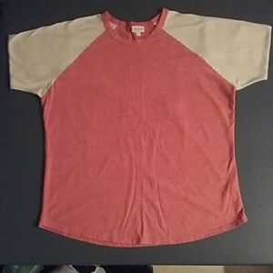 LulaRoe baseball tee